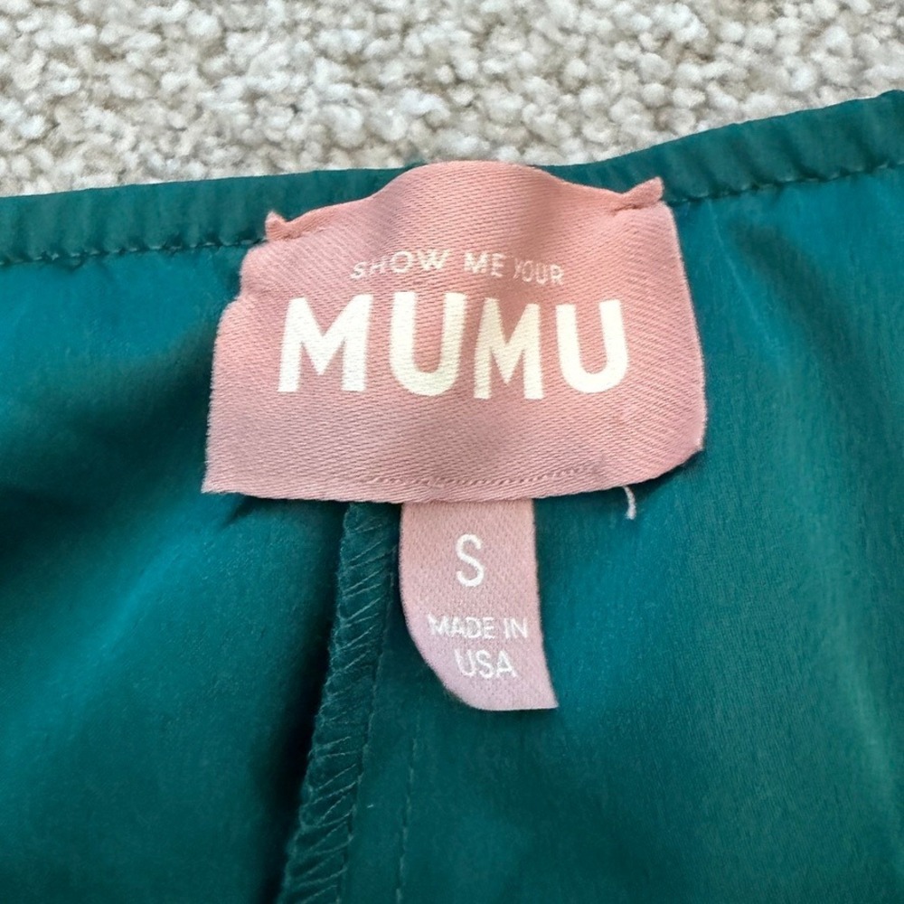 Show Me Your Mumu All Night Skort Womens S Green Sequin Party Club Holiday - Picture 4 of 7